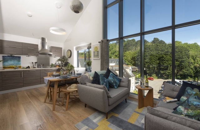Fowey Belvedere - River View Penthouse Apartment in Fowey