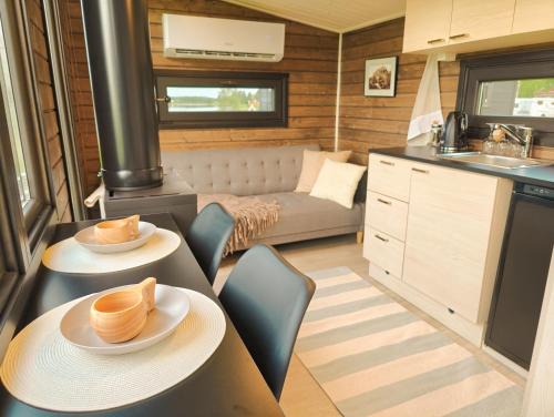 Landscape cottage 2 Pello Riverside with Sauna WiFi BBQ Terrace and Small Kitchen