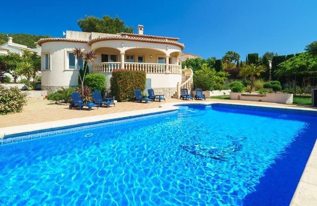 Large and nice villa with heated pool in Javea, Costa Blanca, Spain for 8 persons