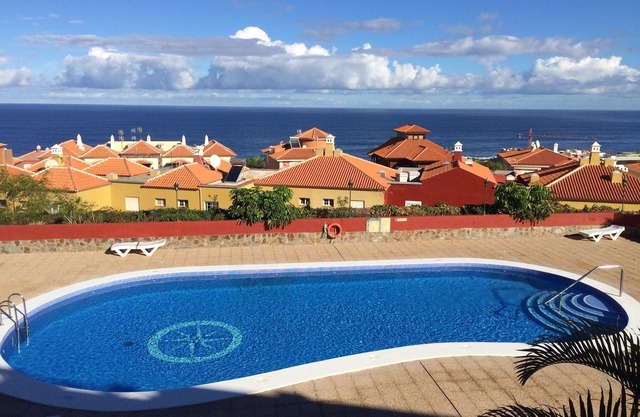 Grand appartement de plage à Puerto de la Cruz, avec terrasses, superbes vues, piscine