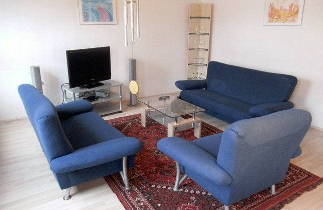 Grande distribution de l'espace généreux Lumineux appartement de confort. Notre appartement de bien-être