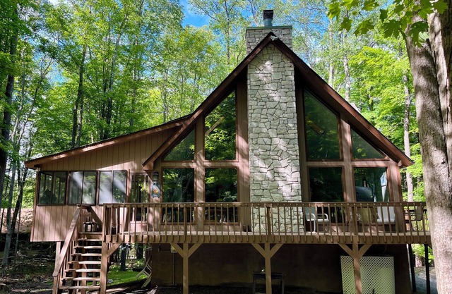 Grand chalet dans la communauté fermée Hideout