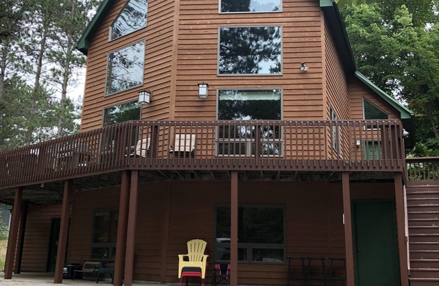 Grande maison familiale sur le trou 8 du parcours de golf Betsie de Crystal Mountain