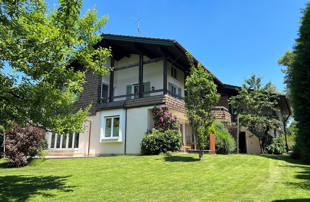 Villa privée moderne au centre entre Chiemsee et Alpes, certifiée DTV 5 étoiles