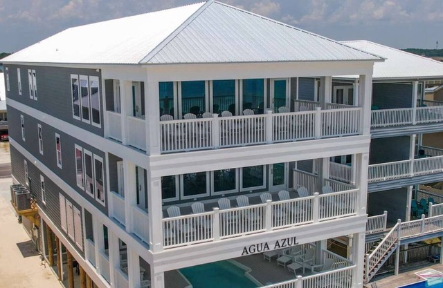 Large Group Friendly West Beach Home w/ Pool & Boardwalk, Agua Azul by Kaiser Vacations
