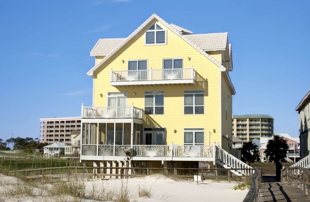 Grande, Gulf Front Beach House, Week-end de la fête du Travail disponible!