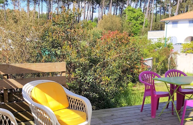 Grand lodge sous les pins, au calme, 2CH /plages à 3km/ bbq+vélos+wifi/Classé 3*