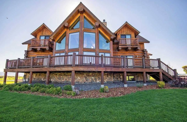 Teton Summit View Log Home dans les montagnes