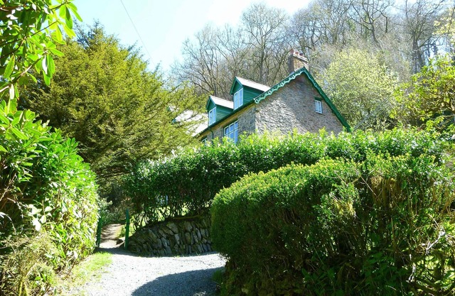 Grande maison d'époque située dans l'ancienne forêt dans le parc national d'Exmoor près de Lynmouth