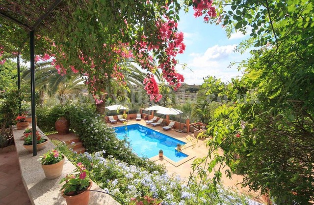 Las Palmeras Portol, luxury, idyllic property with 2 pools