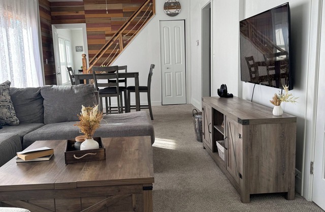 Lakefront Getaway: With Modern Charm & Firepit!
