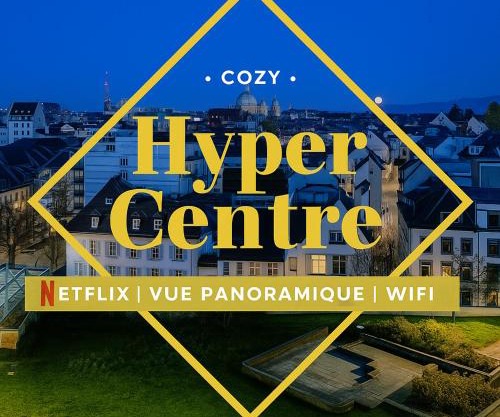 Le Cocon - Vue panoramique Strasbourg - Wifi - Netflix