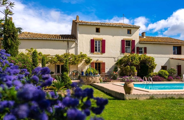 Le Fitou - 3 chambres Gite avec jardin et piscine près du Canal du Midi dans le Languedoc