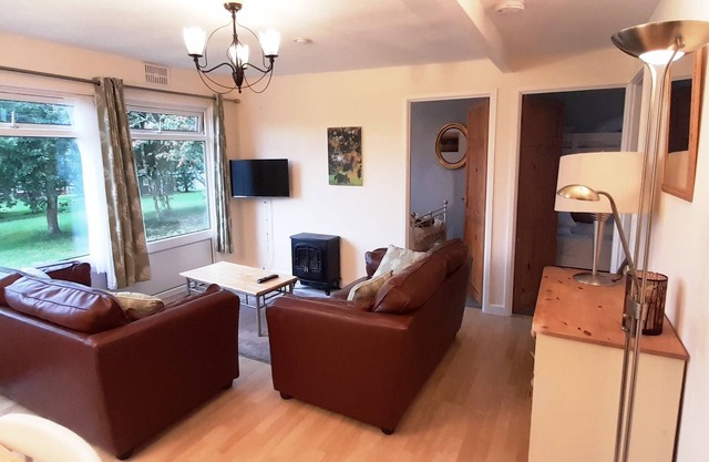 2 bedroom-Chalet-Confort-Douche-Vue sur le bois
