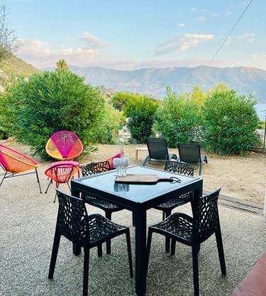 Les Marines, Castello Rosso vue mer - Accès plage à pied