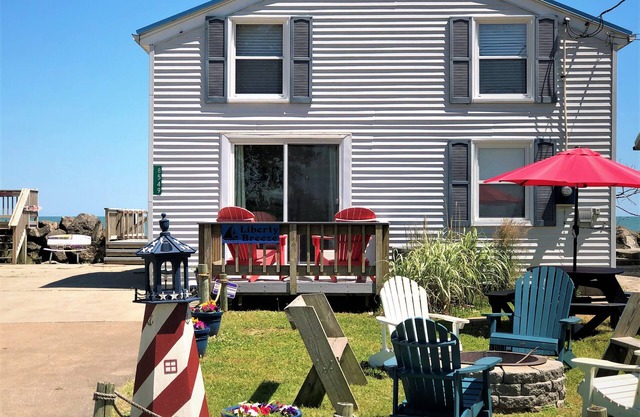 Cottage de charme sur le lac Érié (près de Port Clinton) Wi-Fi gratuit, au bord du lac, plages