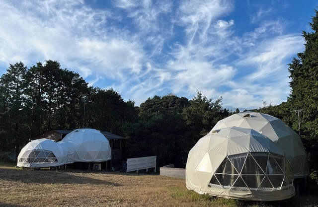 Limited plan Highest quality twodome tent for c/Isumi City Chiba