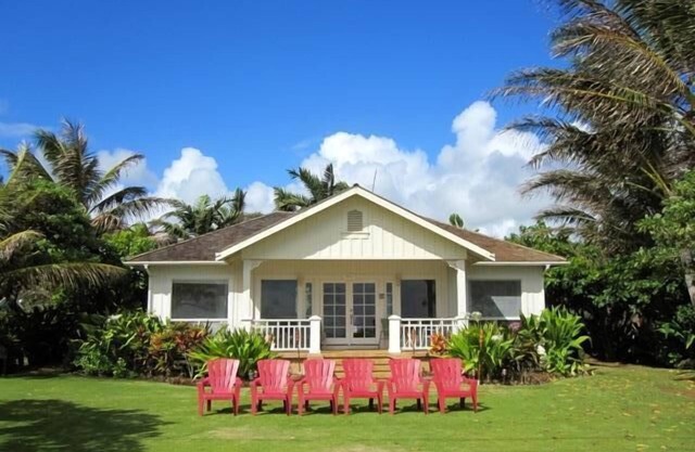 Cottage de style hawaïen face à l'océan :: Avec gîte en option