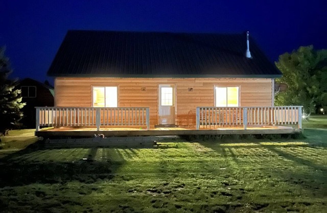 Little cabin near a lake
