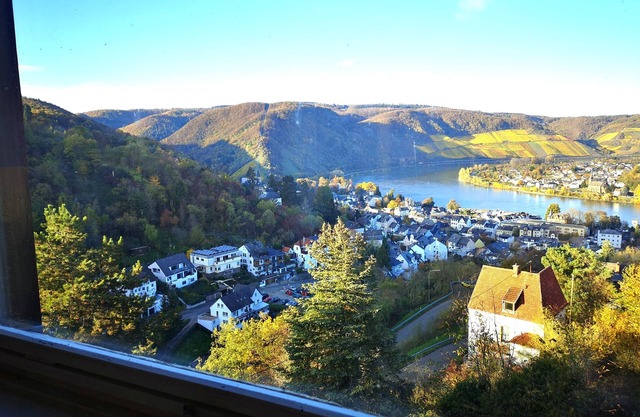 Great view of the largest loop of the Rhine