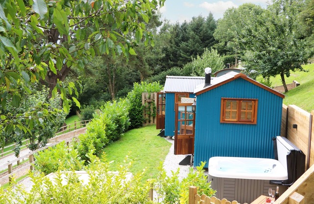 LITTLE SILVER PHEASANT, romantic, with hot tub in High Bickington