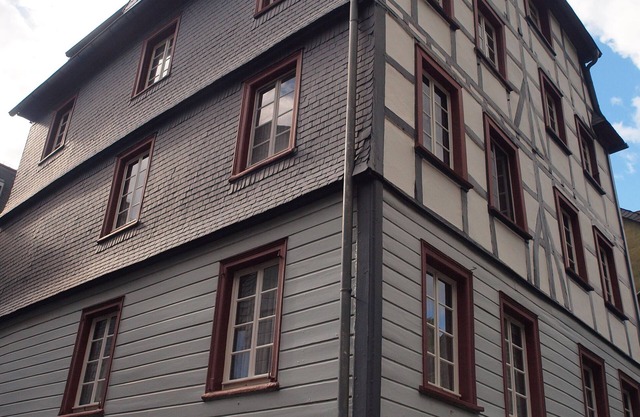 Vivre dans une maison historique de fabrication de tissus à Monschau