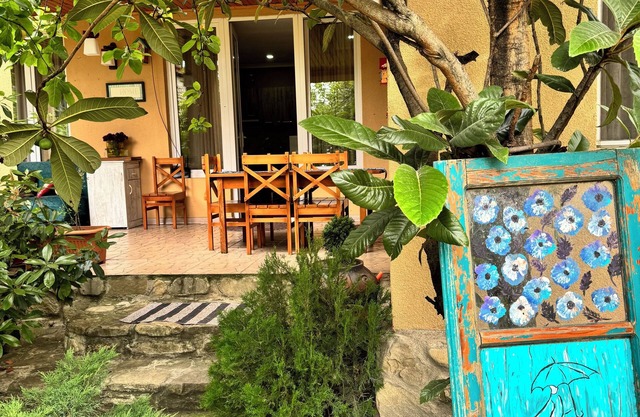 Located in the center of the city. With unique, beautiful garden and terrace.