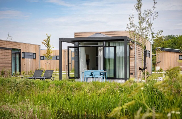 Lodge avec deux salles de bains, sur le Markermeer