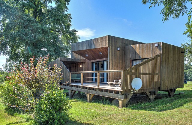 Lodge Dune – Terrasse privée, Jacuzzi, Wi-Fi & Climatisation