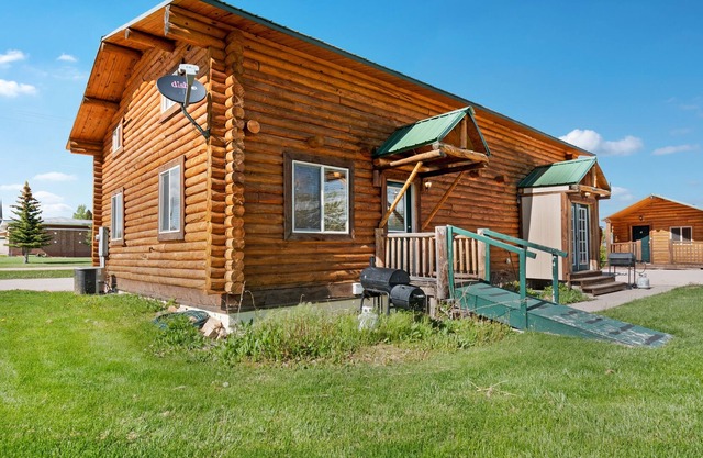 Lodge à Saint Charles avec les dix cabines incluses
