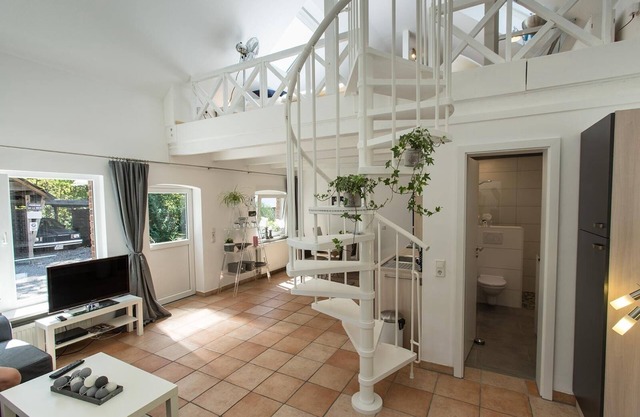 Loft avec jardin + cheminée dans la maison centenaire Niederrhein Ruhrgebiet