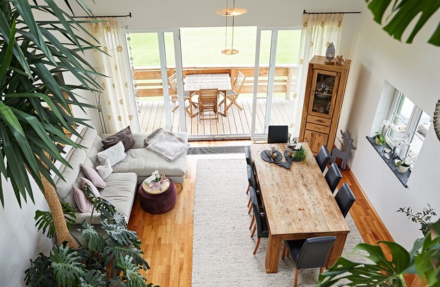 Loft avec vue panoramique sur les montagnes