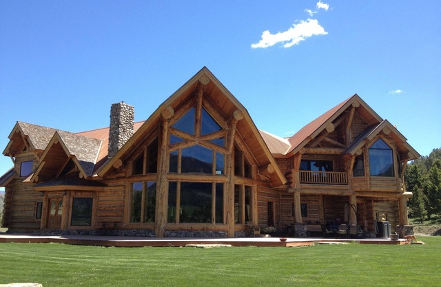 Log Lodge, familial et convivial, près de Yellowstone Park sur notre ranch privé