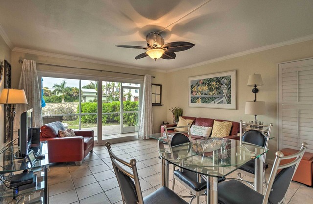 Longboat Key Condo w / Lanai, à pied de la plage et des magasins