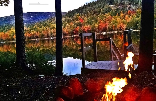 Chalet Loon Cove au lac Spring River