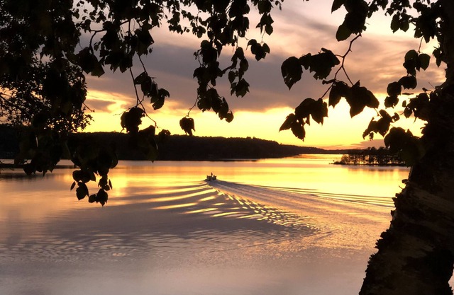Loon View Lodge - 4 Bdrm Lk Shamineau Cabin-3 Decks, Sandy Beach, Grands Couchers de Soleil