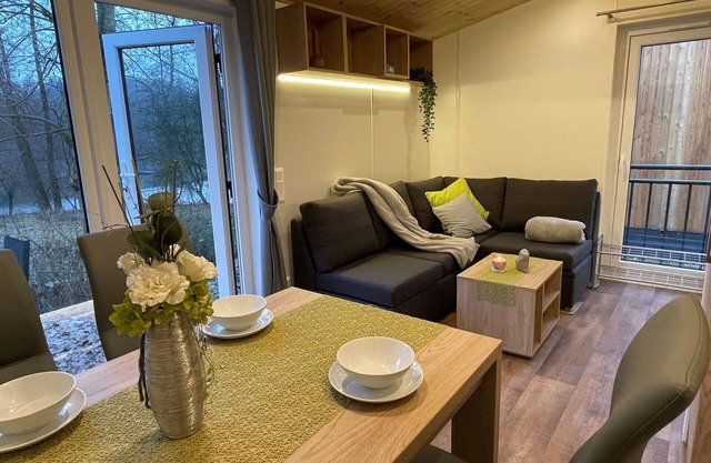 Joli appartement dans une maison de vacances pour 5 personnes avec WIFI, TV, terrasse et parking
