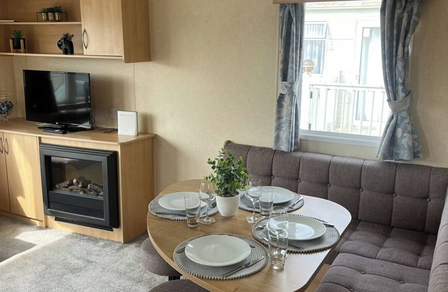 Lovely caravan located in an amazing holiday park