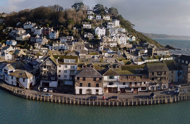 Bel appartement dans le quartier West Looe Avec spectaculaires de mer et vues sur le port