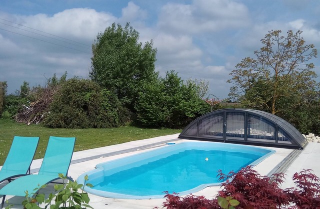 Gite de luxe avec piscine chauffée en Val de Loire - Le Vignou