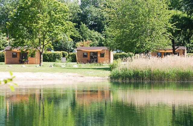 Belle maison à Süsel avec vue sur le.