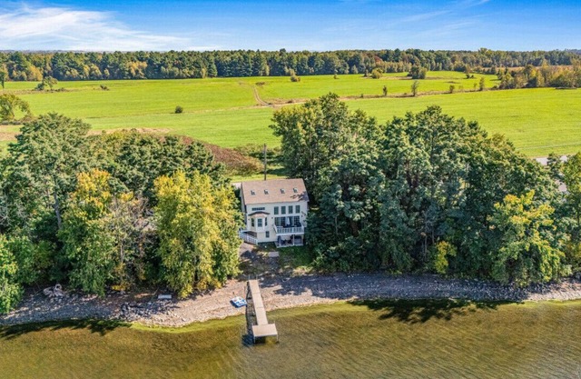 Lovely new home right on Lake Champlain