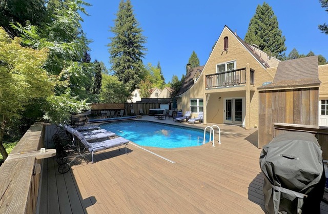 Lovely Tudor Home w/ Pool & Spa Near Russian River