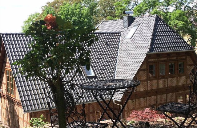 Appartement adorable pour les couples dans la nouvelle maison à colombages à Altenburger Land