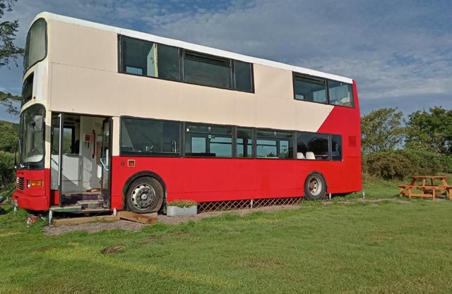 Lovingly converted self catering Double Decker Bus
