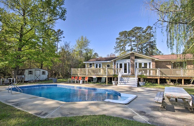NOUVEAU! Gilbert House w / Outdoor Oasis sur le lac Murray