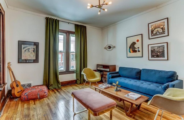 Luxe Mid-Century Styled Historic Townhouse #1