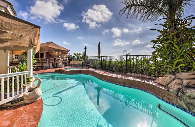 Luxe San Diego Accueil w / Pool, Spa & Ocean Views!