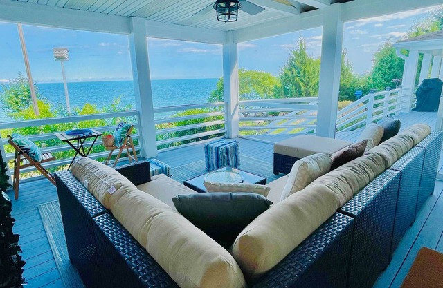 NEW! Luxe Waterfront Home on Lake Michigan w/ Deck