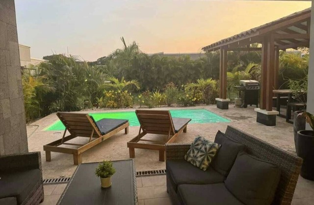 Steps to the Beach: Luxurious Family Villa w/ Private Pool.